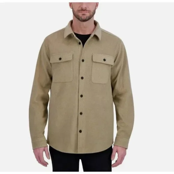 Kirkland Signature - Men's Shirt Jacket - Heavyweight 2-Way Stretch - Size M - Picture 2 of 4